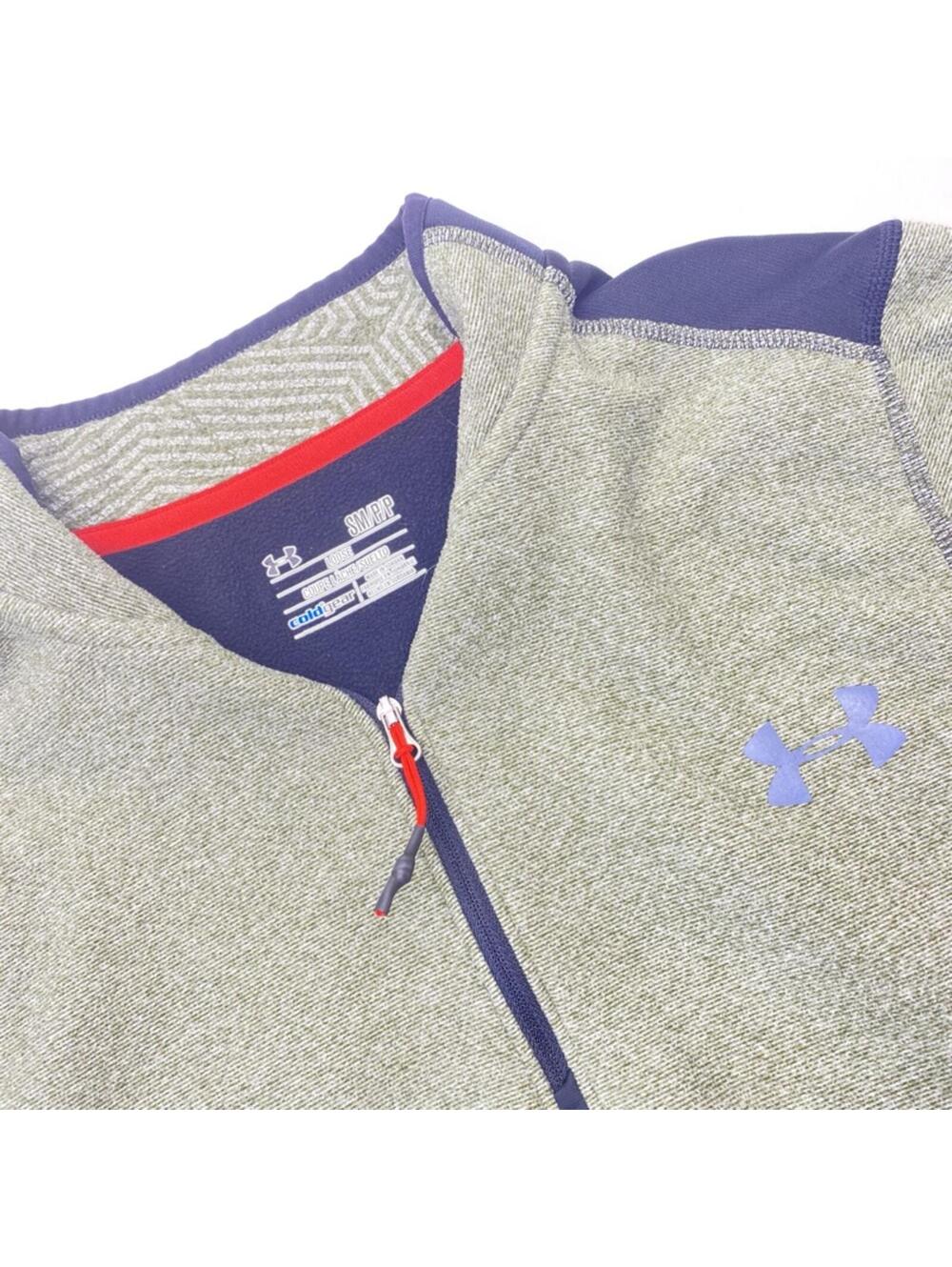 Under Armour ColdGear Quarter Zip Pullover Fleece Sweater Men's Small 9916